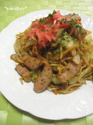 焼きそばは～