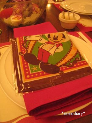 ディズニー　お食事編