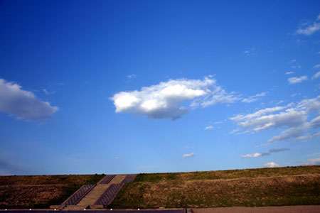 関東　春の空