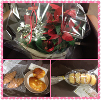 美味しいパンとお花 2012/12/07 13:31:24