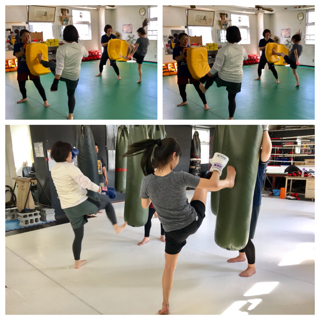 真樹ジムオキナワ女子部 真樹女のblog 前蹴りデー