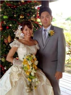田中将大と里田まいがハワイで挙式