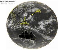 台風情報 ２１号(プラピルーン) ２２号(マリア) 台風進路予報