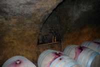 フランス　ブルゴーニュのワイン工場　ワイン樽＠壁紙写真情報 2007/04/30 18:48:05