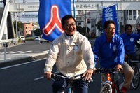 正月3日間自転車で宜野湾市内一周