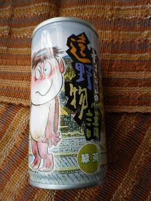 お茶の缶にも。