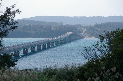 古宇利島から…