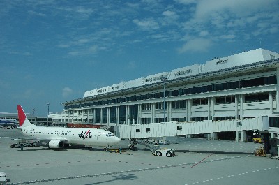 那覇空港。