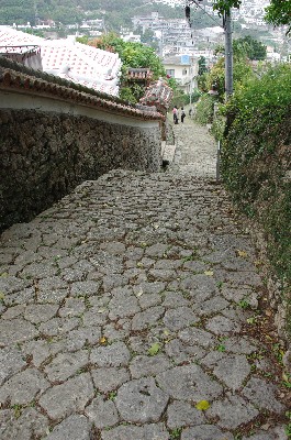 首里金城石畳道。