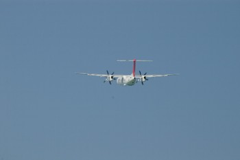 Ｑ400＊与論空港。