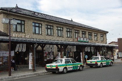 遠野駅。