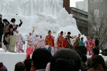 雪祭り閉幕。