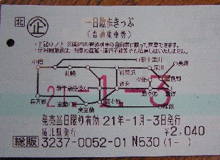 2040円の旅＊一日散歩
