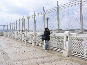 那覇空港展望デッキ。
