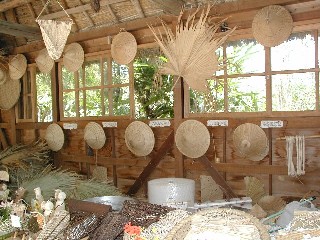 クバ笠工房。