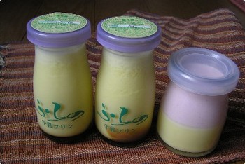 ふらの牛乳プリン。