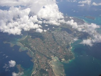 上空から･･･。