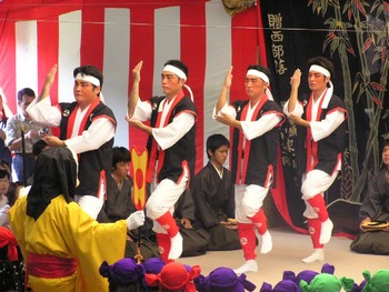 種子取祭＊シーザ踊。