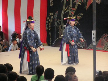 種子取祭＊大浦越路節。
