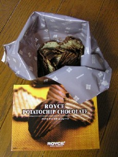 ポテトチップチョコレート。