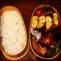 チキンの柚子焼き弁当 2014/11/05 06:30:47