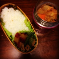 肉じゃが弁当 2014/11/20 06:50:05