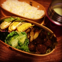 肉団子弁当 2015/01/13 08:33:21