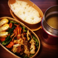 チキンの香草パン粉焼き弁当 2014/09/03 07:32:26