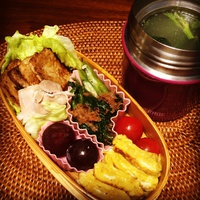 カツオのバターソテー弁当 2015/08/25 06:09:28