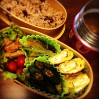 鶏肉オイスター炒め弁当 2014/09/09 07:16:11