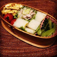 チキンサラダ弁当 2015/11/20 06:38:53