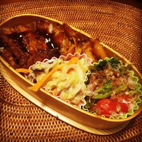 トンカツ弁当 2015/10/09 05:53:09