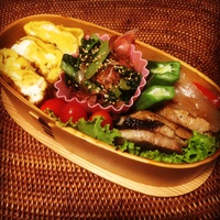 カツオのソテー弁当 2015/09/24 06:48:50