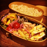 シャケ弁当 2015/03/20 07:01:30