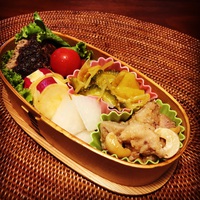 里芋のカシューナッツ炒め弁当 2015/09/30 06:57:10