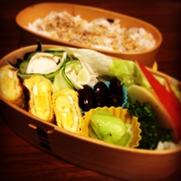 ささみチーズ巻弁当 2015/01/27 07:38:32