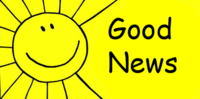 今日はgoodnewsですよ