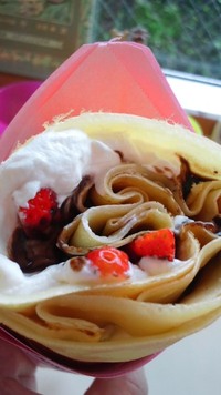 ((いちごクレープ))cafe crepo・クレーポ