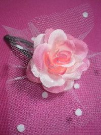 薔薇ヘアピン☆彡