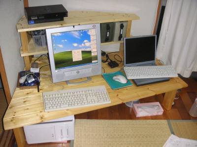 机棚作り②