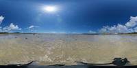 ３６０度パノラマで見る泡瀬干潟 2009/10/08 14:21:24