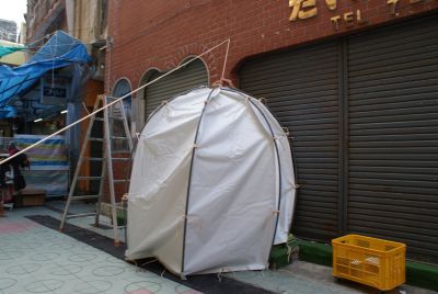 【銀天街360】銀天街ドーム製作中