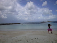 海だ～☆ 2008/06/30 22:14:34