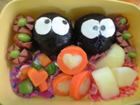 まっくろくろすけ弁当 2008/08/24 09:44:51