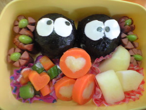 まっくろくろすけ弁当