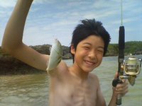 釣れたね！ 2009/08/10 22:35:25