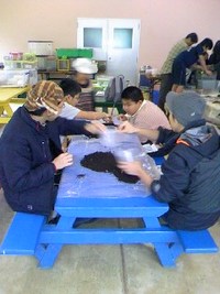 今日のホタレンジャー活動※虫の苦手な方は、ご注意を(笑) 2012/02/11 11:24:14