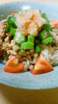 あっさり和風タコライス。。。 2009/08/15 19:27:42