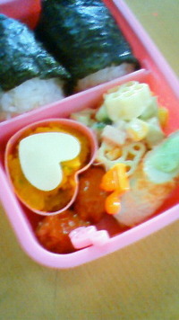 普通のお弁当がいい！！だって～＾＾； 2009/09/17 09:32:54