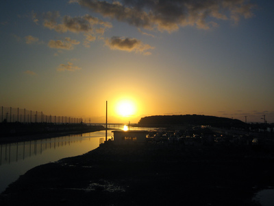 夕日　その２